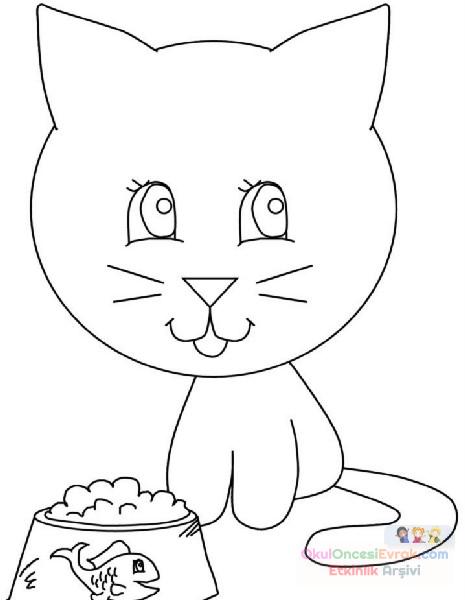 Kedi Hayvanlar Boyama (69)