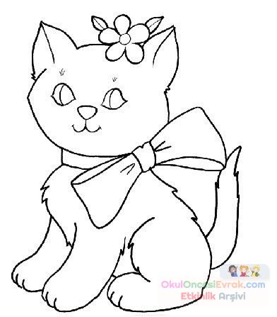 Kedi Hayvanlar Boyama (78)