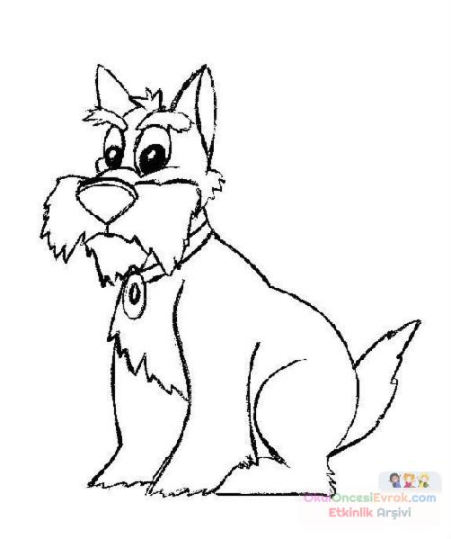 Köpek Hayvanlar Boyama (55)