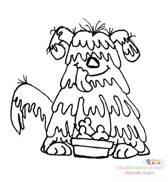 Köpek Hayvanlar Boyama (66)