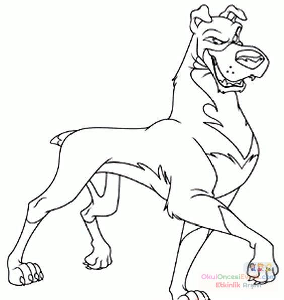 Köpek Hayvanlar Boyama (7)