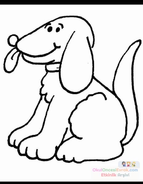 Köpek Hayvanlar Boyama (81)