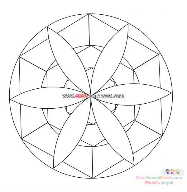 mandala çalişması