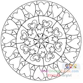 mandala çalişması