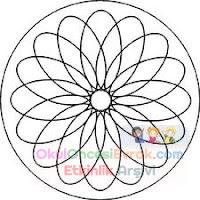mandala çalişması