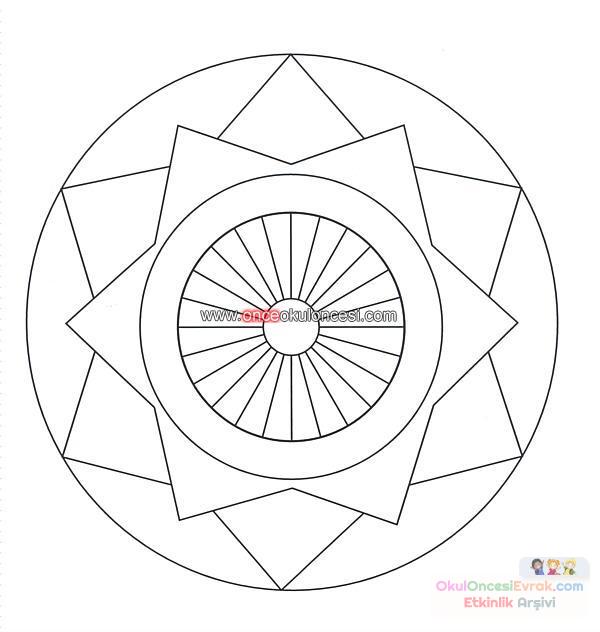 mandala çalişması