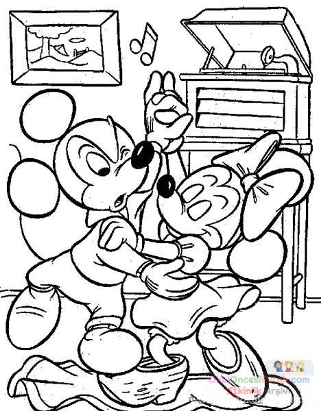 Miki Mouse Boyama (16)