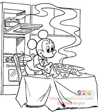 Miki Mouse Boyama (25)