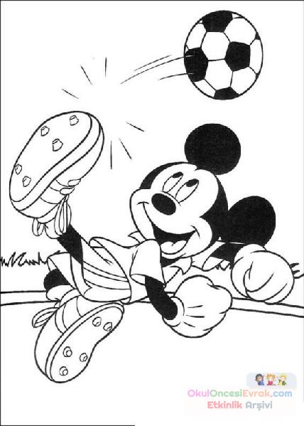 Miki Mouse Boyama (3)