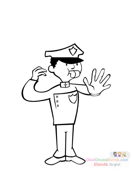 okul_öncesi_trafik_polisi_boyama