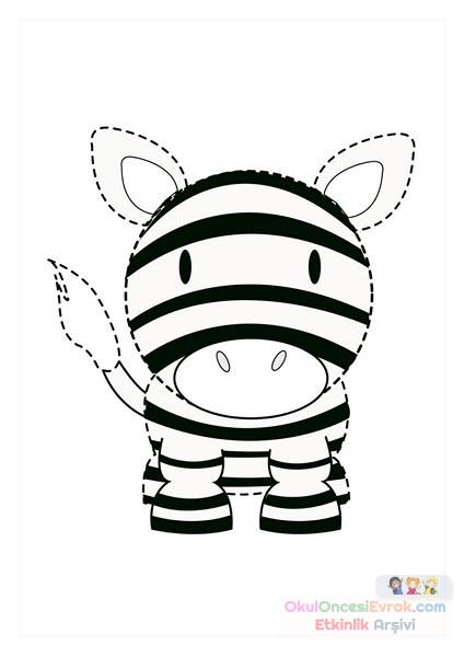orman_hayvanları_çizgi_tamamlama_çalışmaları_zebra