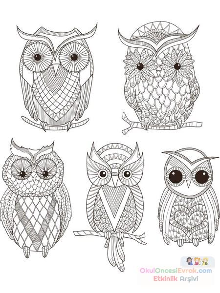 owls_color_pages_for_preschoolers