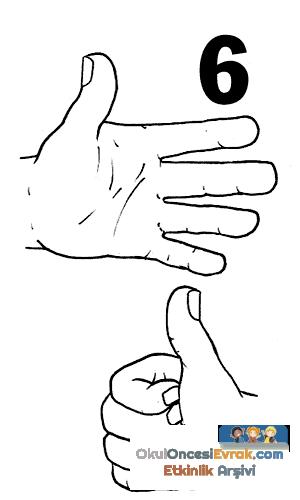 Parmaklı Rakamlar 6
