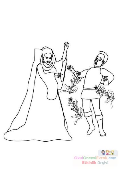 Rapunzel Boyama  (1)
