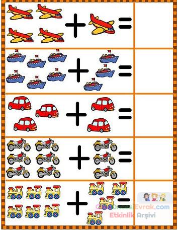 Renkli Toplama Çıkarma (31)