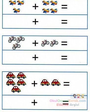 Renkli Toplama Kavram (5)