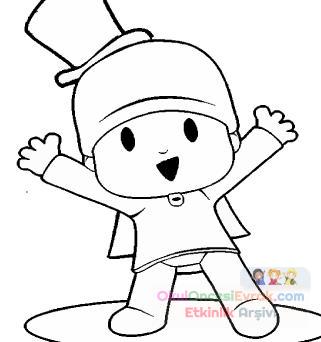 Sihirbaz-Pocoyo-Boyama