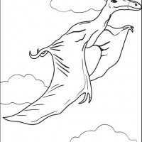 4243-pterodactyl-dinosaur-coloring-page-border-Kopyala