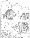 Balık Hayvanlar Deniz Canlıları Boyama (47)