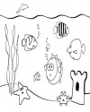 Balık Hayvanlar Deniz Canlıları Boyama (73)