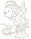 Balık Hayvanlar Deniz Canlıları Boyama (76)
