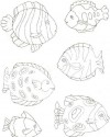 Balık Hayvanlar Deniz Canlıları Boyama (77)