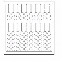 çocuklar-için-Abaküs-eşyalar-boyama-sayfası-1