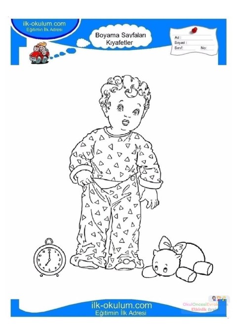 çocuklar-için-Eşofman-Pijama-kıyafet-giysi-boyama-sayfası-10