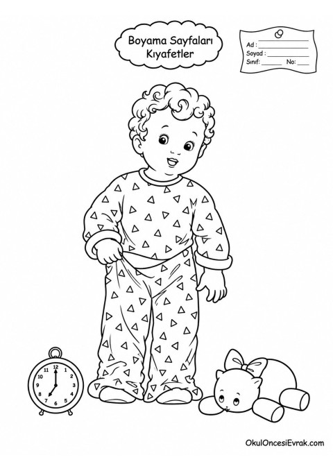 çocuklar-için-Eşofman-Pijama-kıyafet-giysi-boyama-sayfası-10
