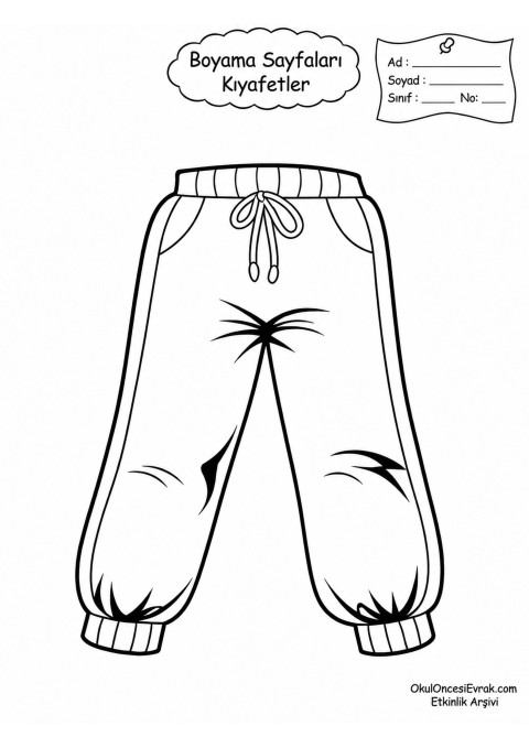 çocuklar-için-Eşofman-Pijama-kıyafet-giysi-boyama-sayfası-6