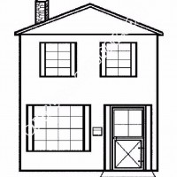 çocuklar-için-Ev-yapılar-binalar-boyama-sayfası-9