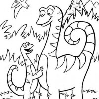 Dinosaurs-Coloring-Page-Kopyala