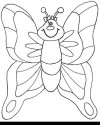 Kelebek Hayvanlar Boyama (12)