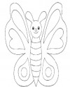 Kelebek Hayvanlar Boyama (13)