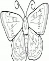 Kelebek Hayvanlar Boyama (3)