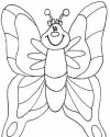 Kelebek Hayvanlar Boyama (39)