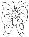 Kelebek Hayvanlar Boyama (6)