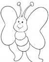 Kelebek Hayvanlar Boyama (8)