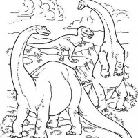 Realistic-Dinosaurs-Life-in-Their-Prime-Ages-in-Dinosaur-Coloring-Page-Kopyala