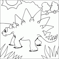 stegosaurs-coloring-Kopyala