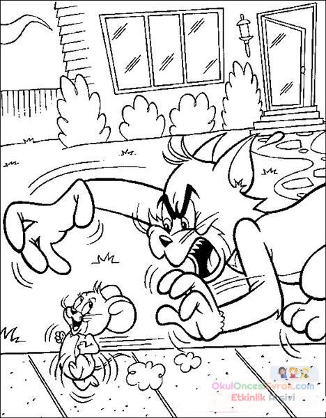 Tom Ve Jerry Boyama  (1)