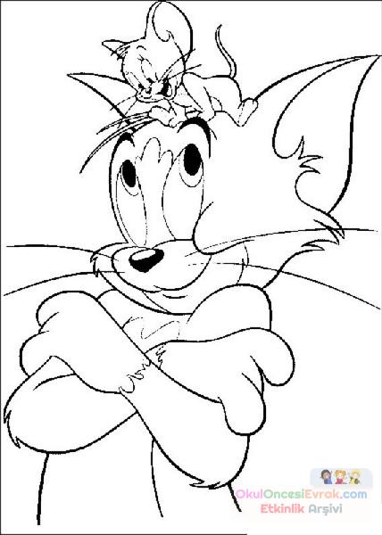 Tom Ve Jerry Boyama  (2)
