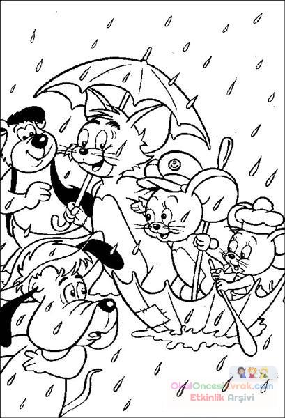 Tom Ve Jerry Boyama  (4)