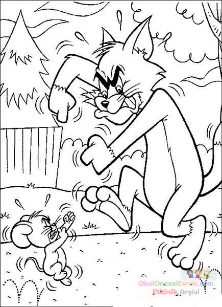 Tom Ve Jerry Boyama  (8)