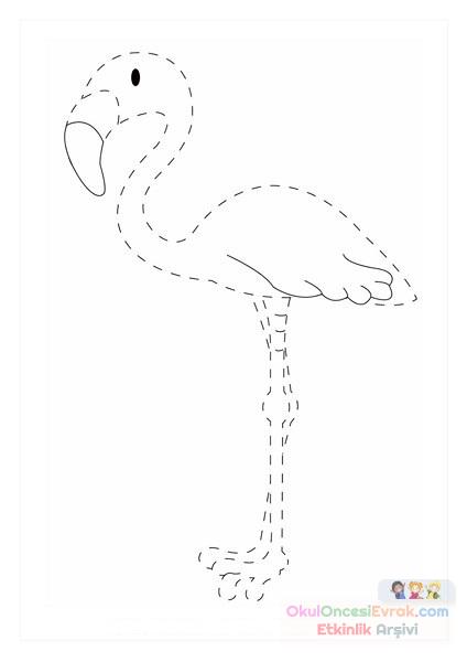 eğlenceli_çizgi_tamamlama_çalışmaları_flamingo