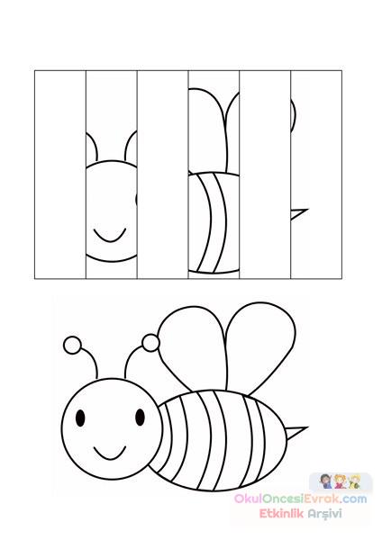 okul_öncesi_puzzle_resim_tamamlama_çalışmaları_arı