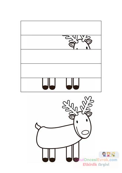 okul_öncesi_puzzle_resim_tamamlama_çalışmaları_geyik