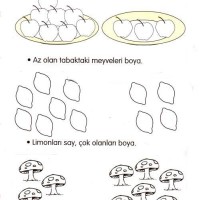 okul öncesınde kavramlar sayı çalışması çizgi çalişması geometrik çalışmalar (200)