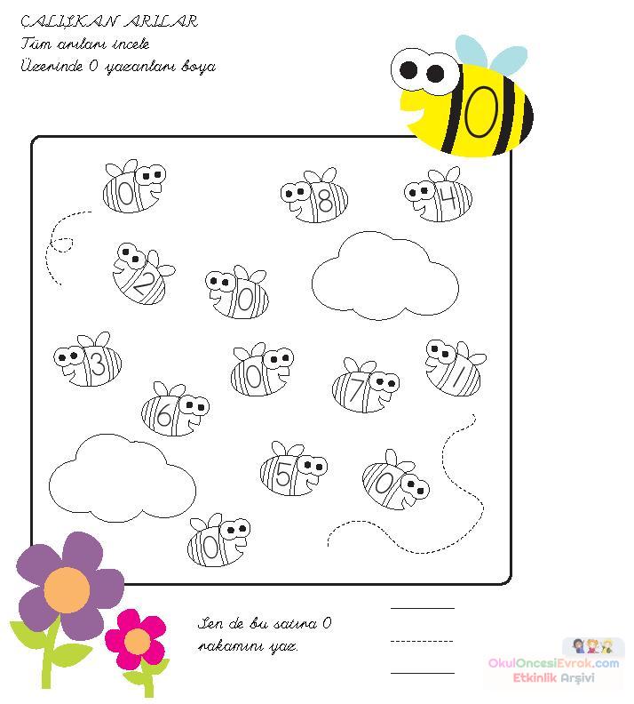 Is 0 a number. Up down Worksheet for Kids. Bee Worksheets for Kids. Save the Bees Worksheet. Counting Bees.