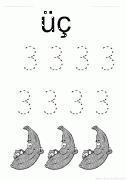 SAYILAR ÇALIŞMASI VE BOYAMALAR  (41)